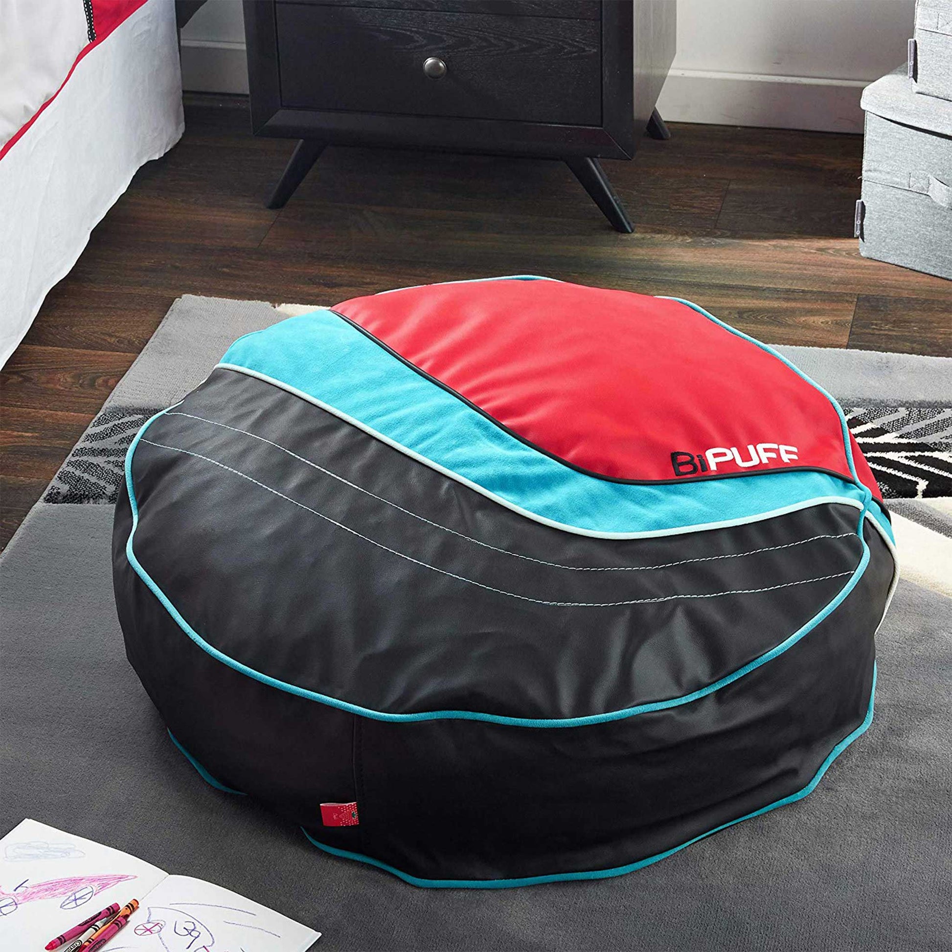 Championbean Bag Red Black Polyester Polyester