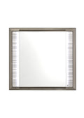 Star White Mirror With Led White Solid Wood Mdf