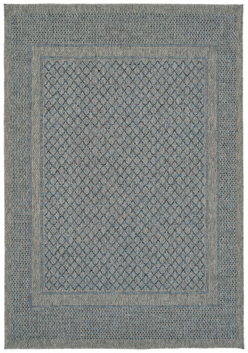 Modern, Transitional, Geometric, Southwestern, Textured High Low Cut & Loop 5'3" X 7'6" Rectangle Area Rug Multi Polypropylene