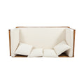 Serene Daybed Full Teak Fabric