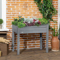 Outsunny Raised Garden Bed With Legs, 34