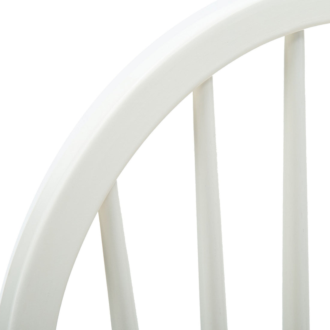 Nova 18 Inch Windsor Dining Chair, Set Of 2, Farmhouse Style, White, Brown Brown White Wood