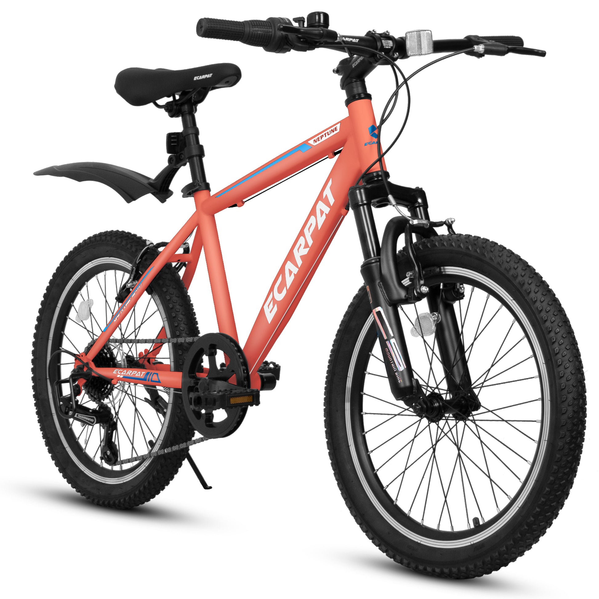 A20215 Kids Bicycle 20 Inch Kids Montain Bike Gear 7 Speed Bike For Boys And Girls Orange Steel