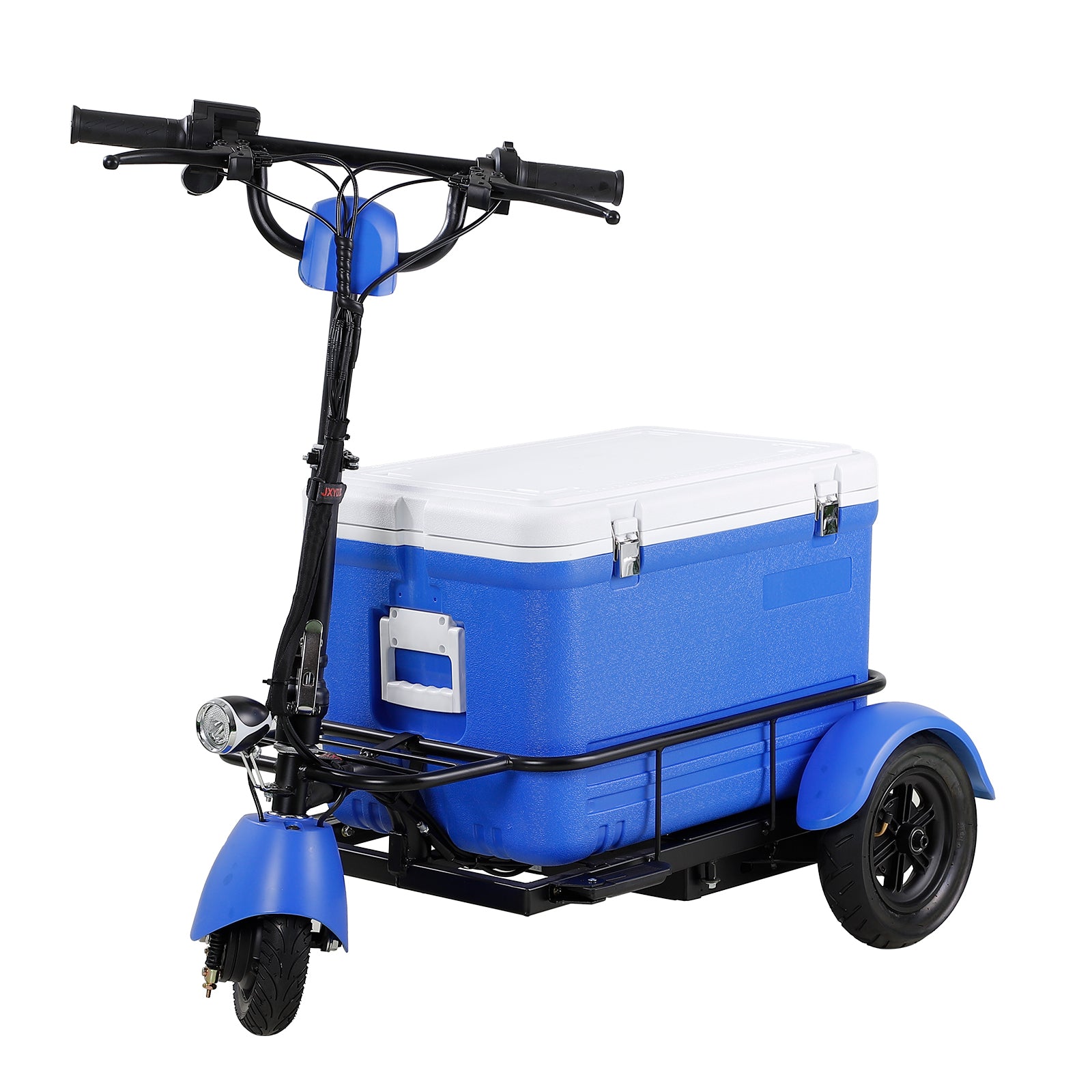 Elevate Your Journey With The Camp Pioneer Experience Speeds Up To 11.6 Mph And A Generous 55L Cooler Capacity Blue Abs Pc