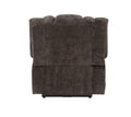 Brown Power Lift Recliner With Heating And Massage Brown Chenille Power Remote Metal Primary Living Space Tight Back Push Button Pillow Top Arms Chenille