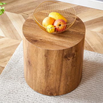 The Cylindrical Table With Its Patterned Design Can Be Easily Integrated Into A Variety Of Interior Styles, From Coffee Tables To Small Dining Tables, Workbenches Or Makeshift Writing Desks. Wood Mdf