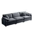 Mira 3 Seater Sofa Grey Corduroy 3S Grey Corduroy 3 Seat