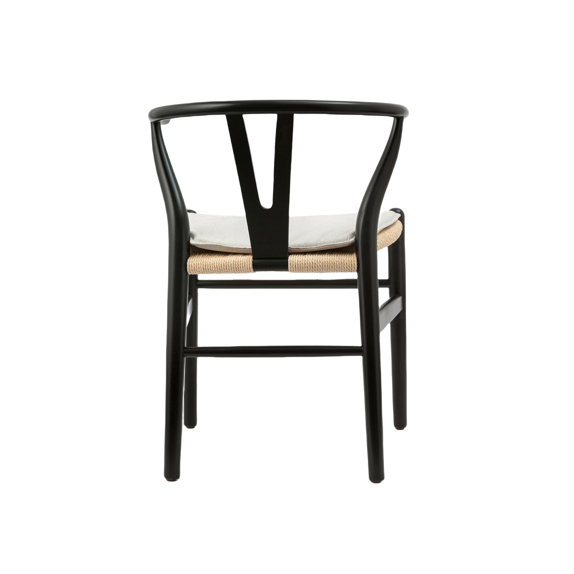 Wishbone Chairs For Dining Room,Soild Wood Weave Dining Chair,Armchair,Fully Assembled,Set Of 2 Beech Wood Beige Black Dining Room Lacquered Mid Century Modern Arm Chair Beech Wicker Wood