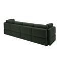 Fabric Modern Modular Sofa Couch With Storage Seats Modular Sectional Sofa 4 Seater Modular Couch For Living Room Green Green Polyester 4 Seat