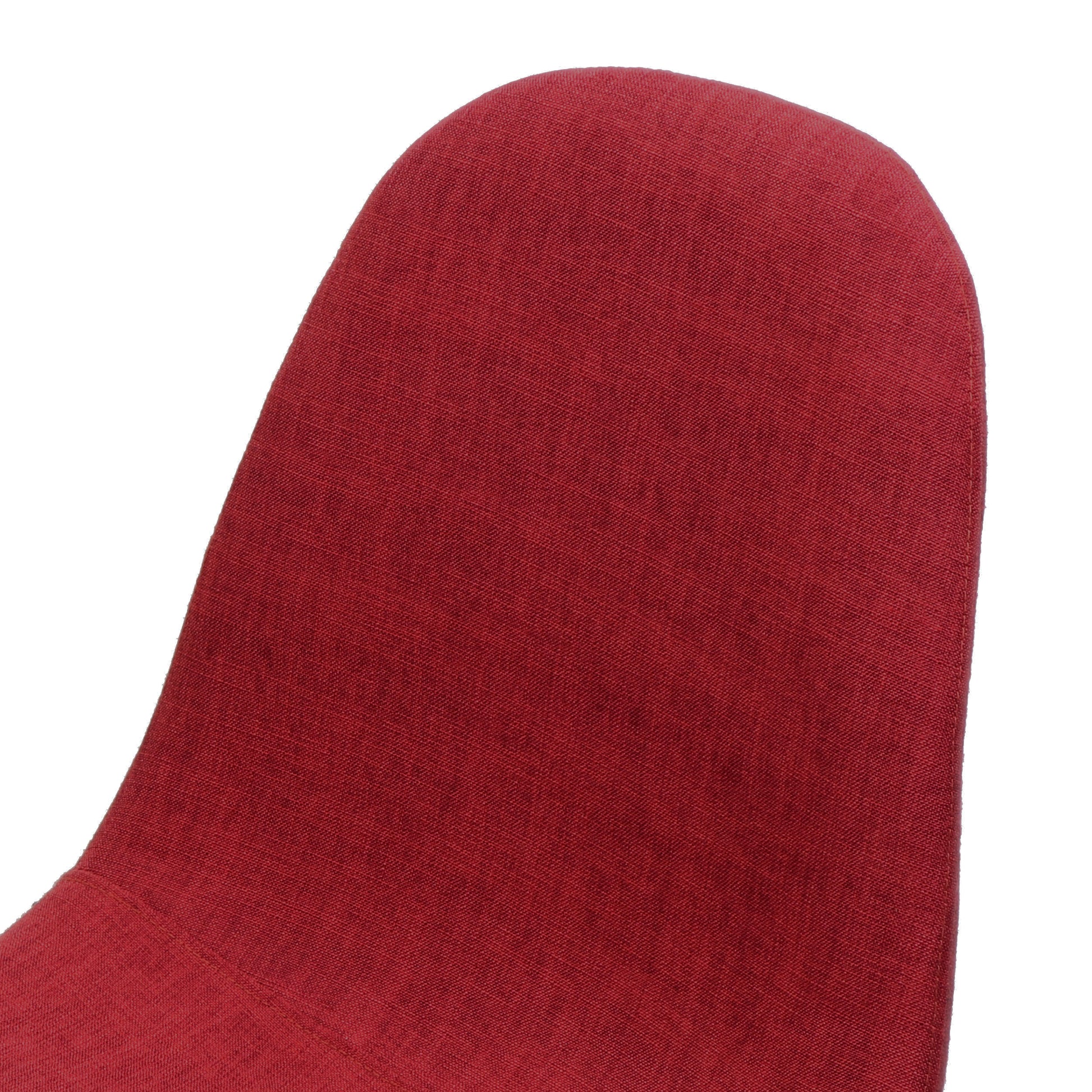 Dining Chair Red Fabric