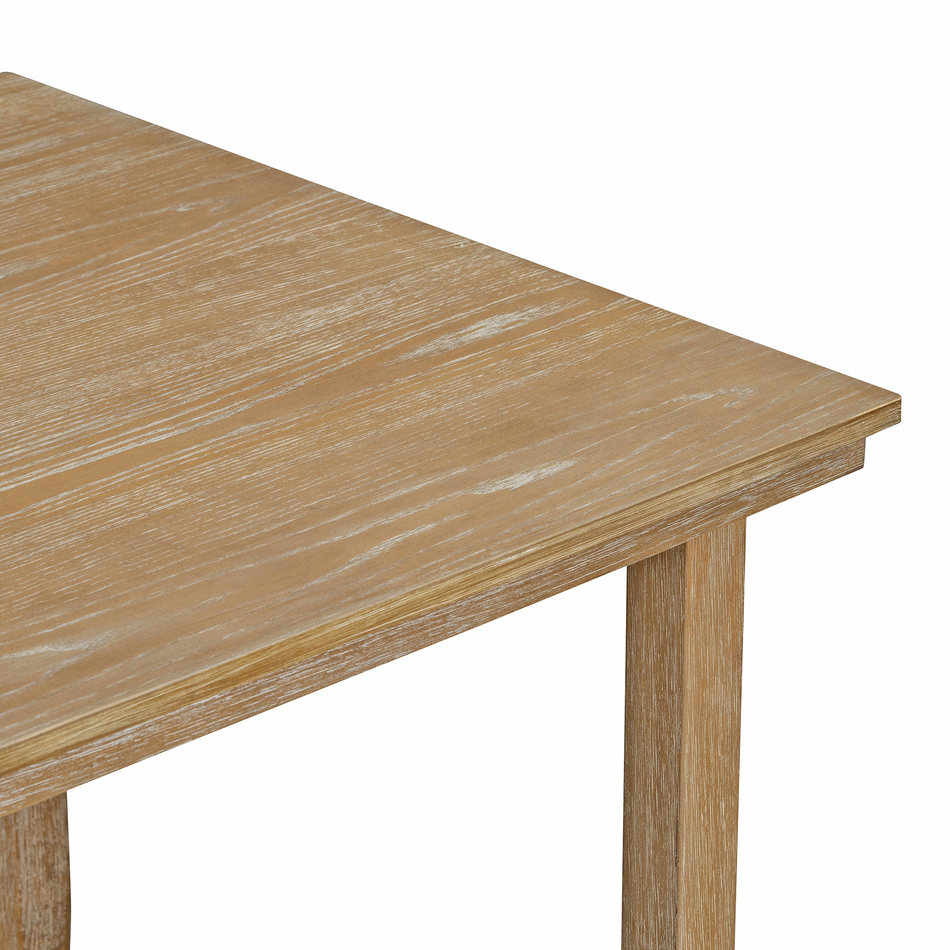 Dining Room Table And Chairs With Bench, Rustic Wood Dining Set, Set Of 6 Natural Wood Wash Natural Wood Wash Solid Wood