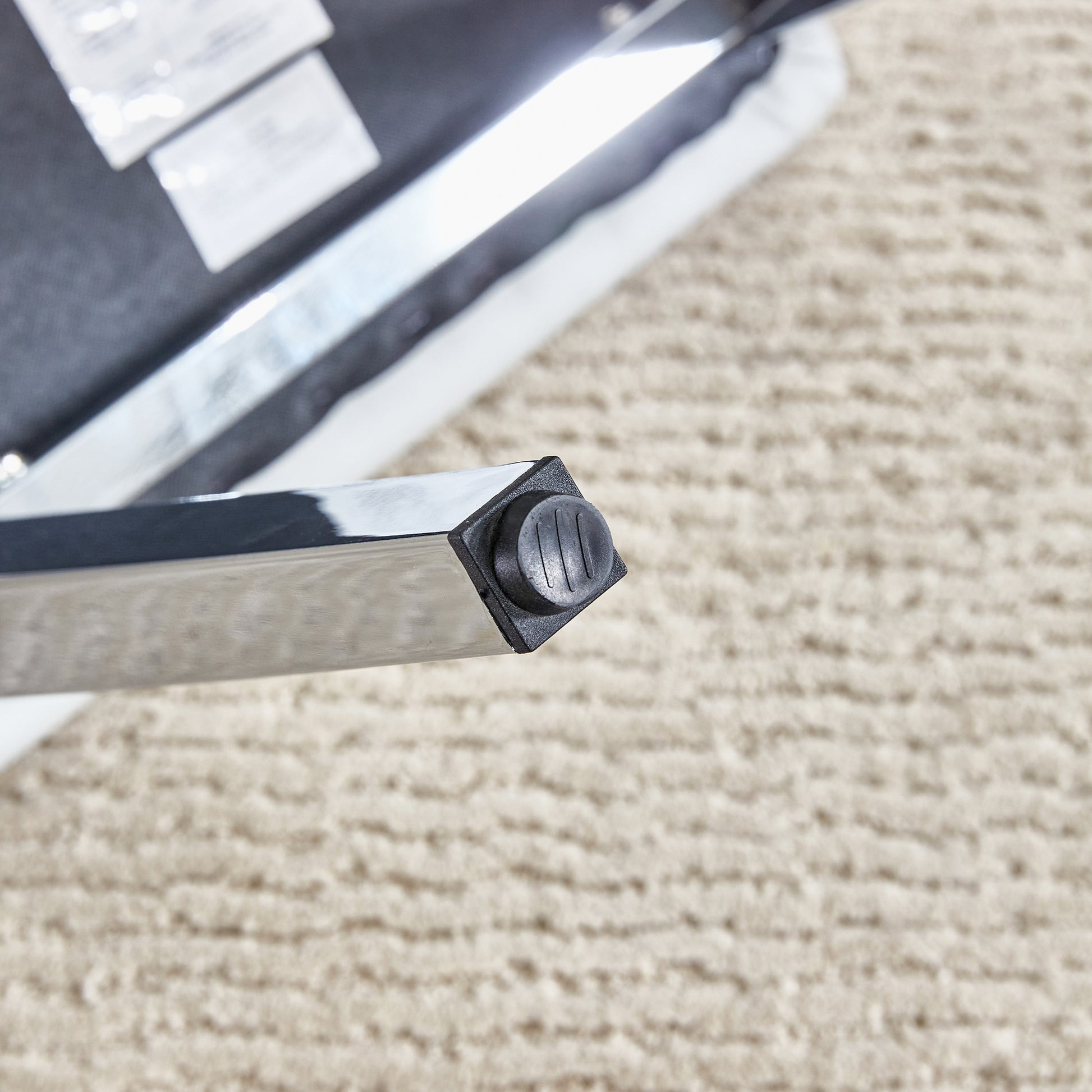 Table And Chair Set, Modern Dining Table, Tempered Glass Tabletop And Silver Colored Leg Table, Soft And Comfortable Dining Chair, Perfect For Dinner, Meetings, Home And Office Decor Gray Seats 4 Glass