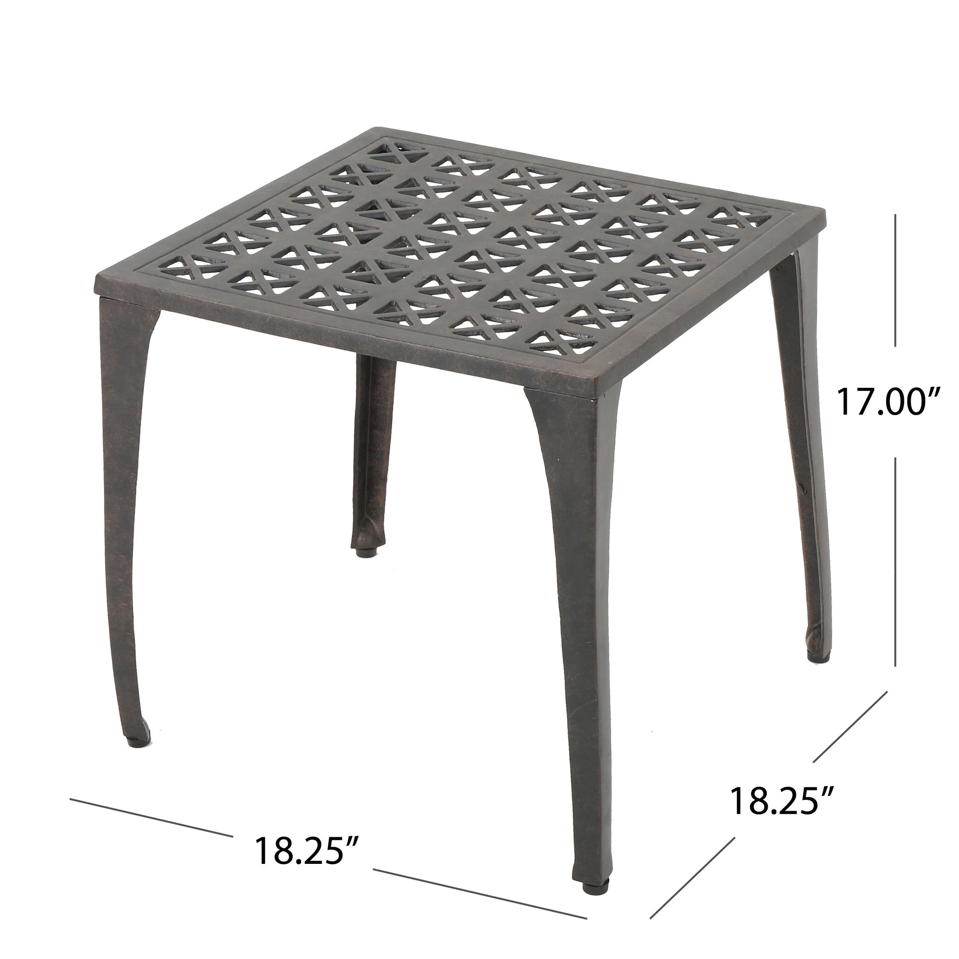 Kai 18 Side Table - Bronze Aluminium