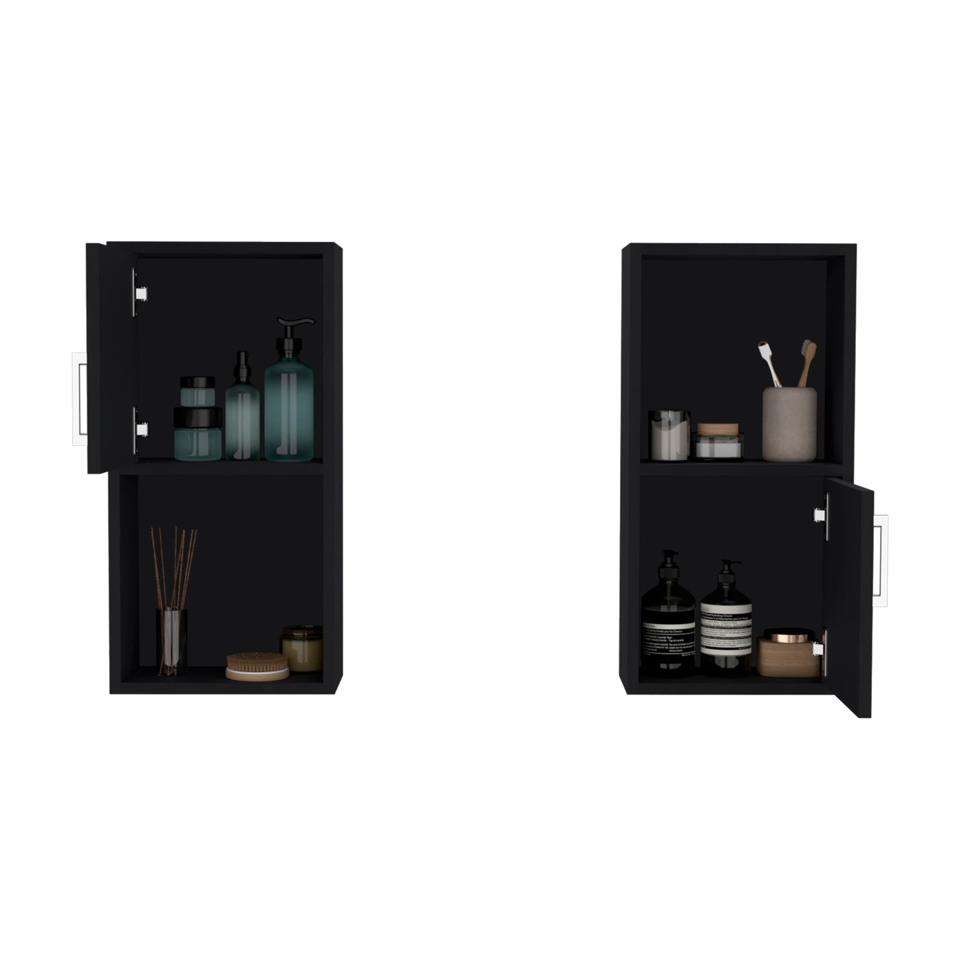 Oba 2 Pc Wall Mounted Bathroom Medicine Cabinet