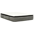 Premium 14 In. King Size Pocket Coil Hybrid Mattress, Super Plush Gel Memory Foam Mattress For Comfort Sleep, White Gray Grey White Bedroom Contemporary,Modern Memory Foam Polyester King