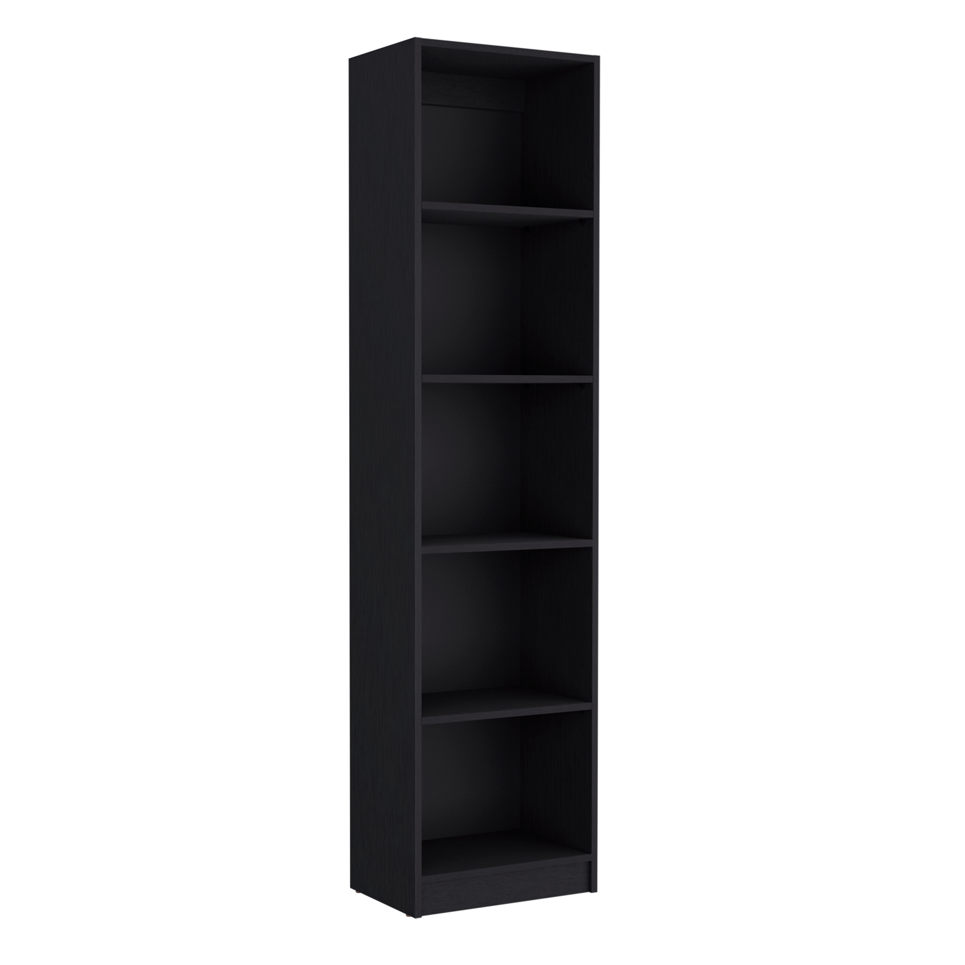 Micco 2 Piece 2 Piece Home Bookcase Set, 42" Wide With 8 Shelves And Double Door Cabinet, Living Room Set Black Black Particle Board