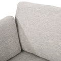 3 Seater Sofa Light Grey Fabric 3 Seat