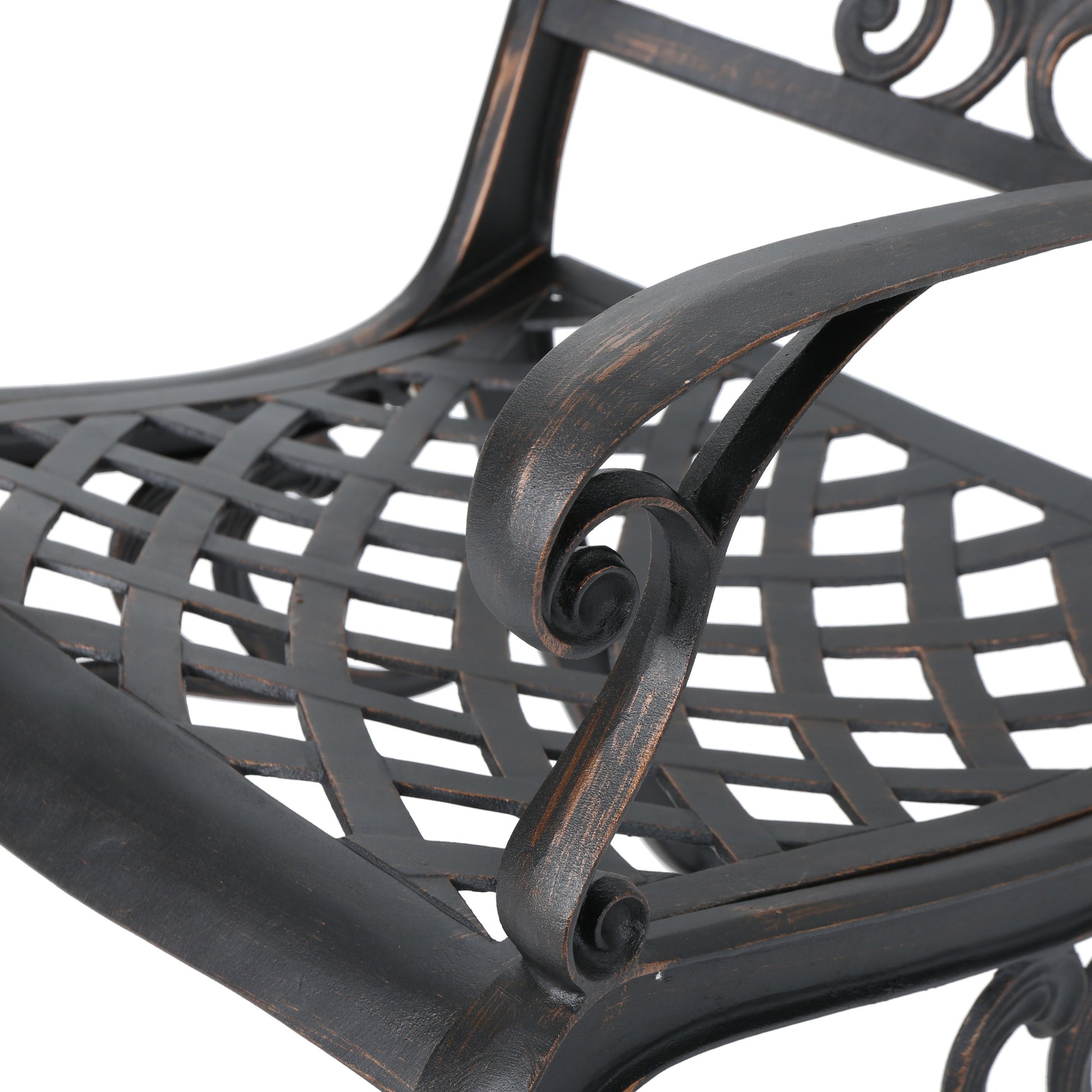 Phoenix Arm Chair Set Of 2 Copper Aluminium