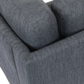 Chaise Lounge Charcoal Fabric