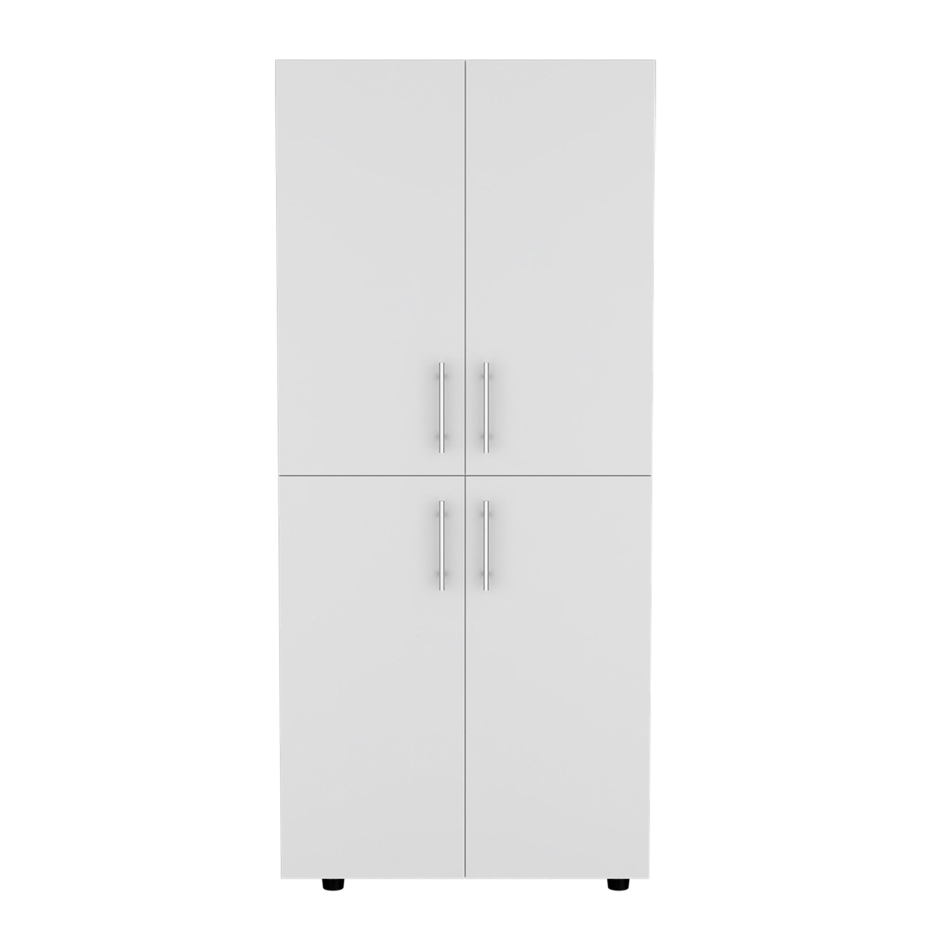 White 4 Door Armoire White Bedroom Melamine