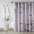 Floral Printed Cotton Shower Curtain Multicolor Cotton