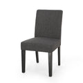 Dining Chair Charcoal Fabric