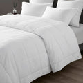 Down Alternative Blanket White King White Polyester