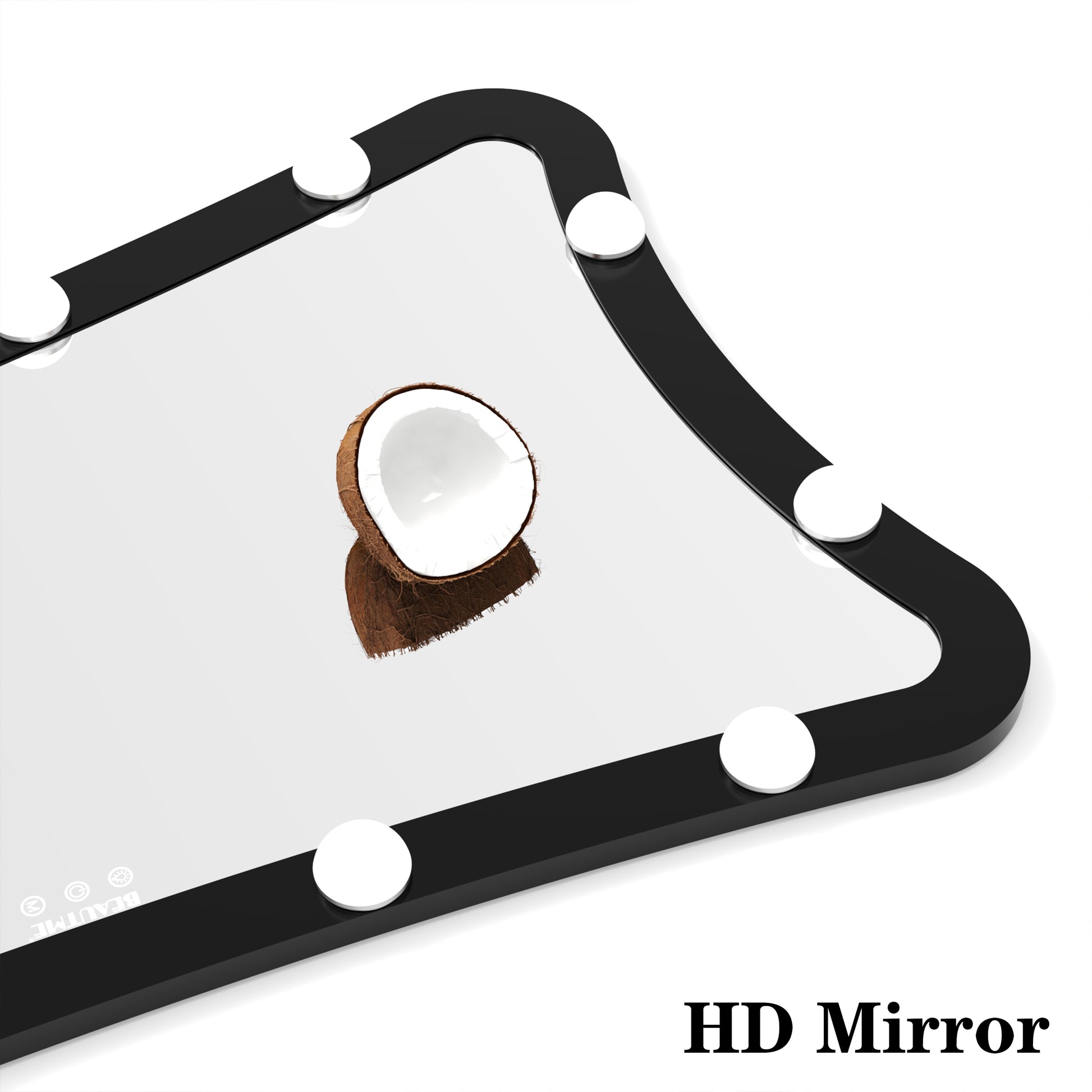 Hollywood Full Length Mirror With Lights Full Body Vanity Mirror With 3 Color Modes Lighted Standing Floor Mirror For Dressing Room Bedroom Wall Mounted Touch Control Black 63X24Inch Black Aluminium