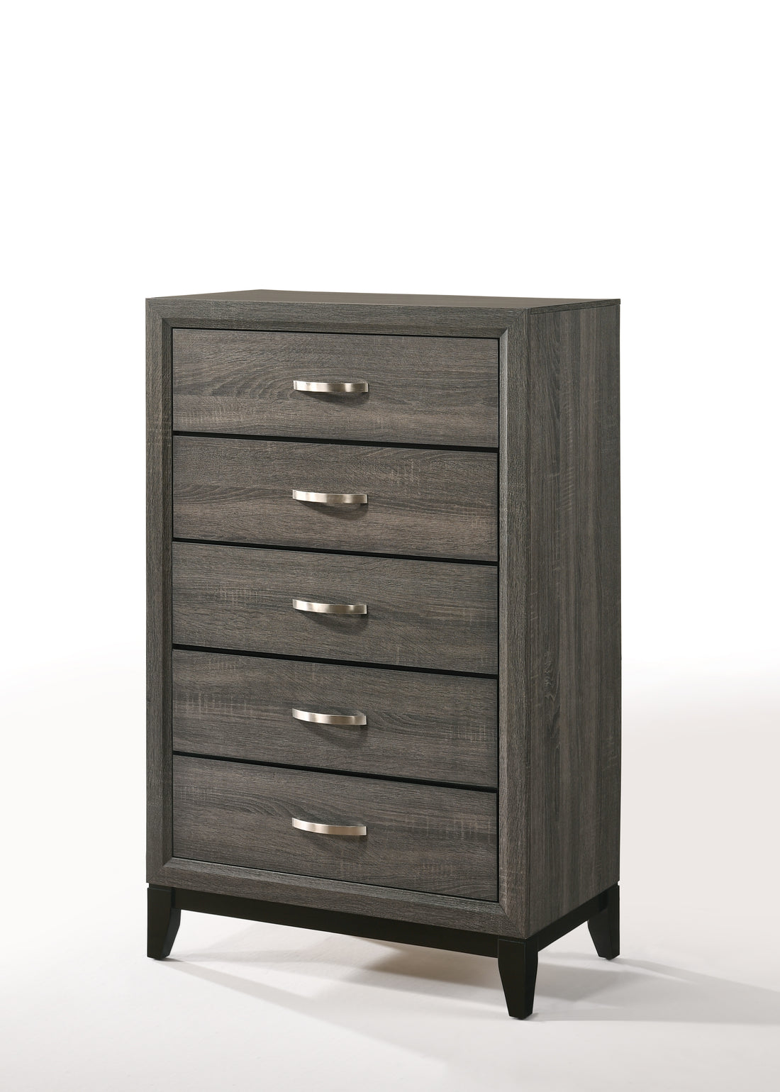 Weathered Grey 5 Drawer Chest Grey Bedroom Paper Composite