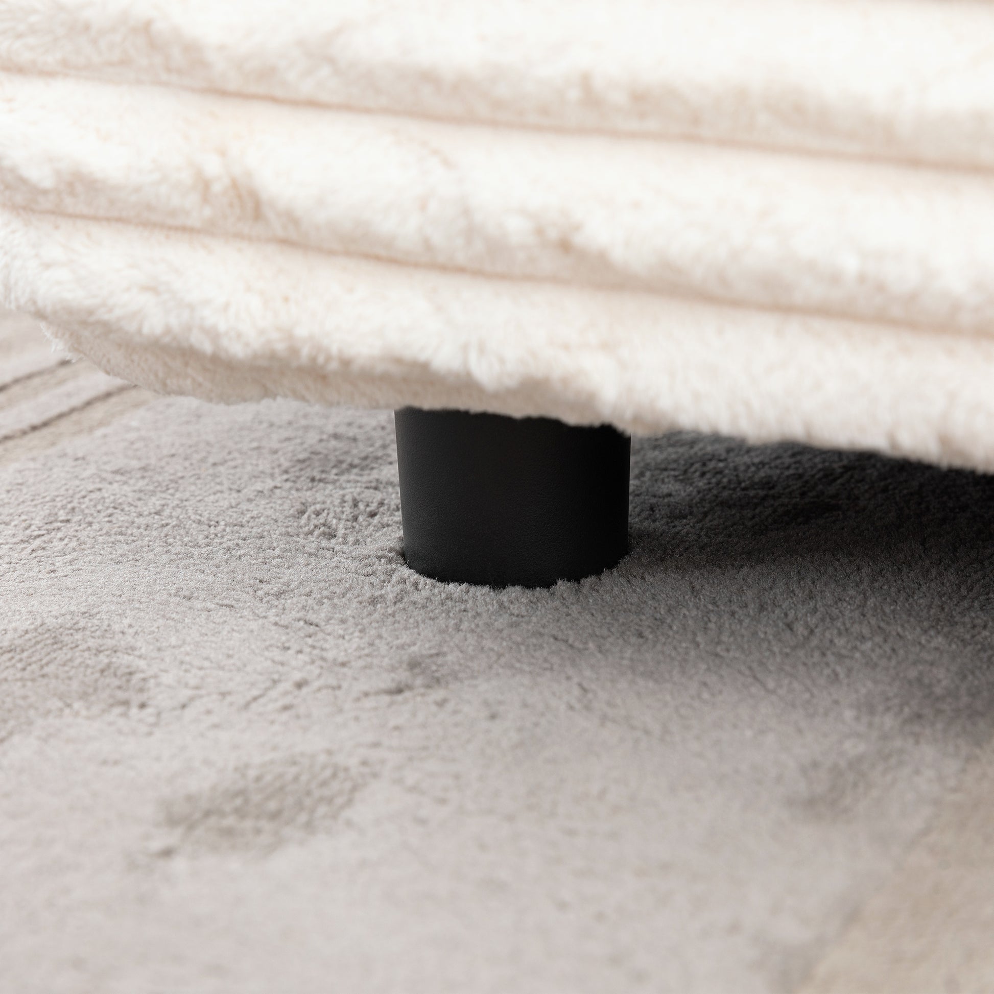 2291 Modern Sofa, Comfortable Cloud Sofa Soft Plush Corduroy Interior With Square Armrests, Living Room, Bedroom, Beige Beige Corduroy 3 Seat