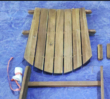 Backrest57702.00Ntls Natural Acacia Wood