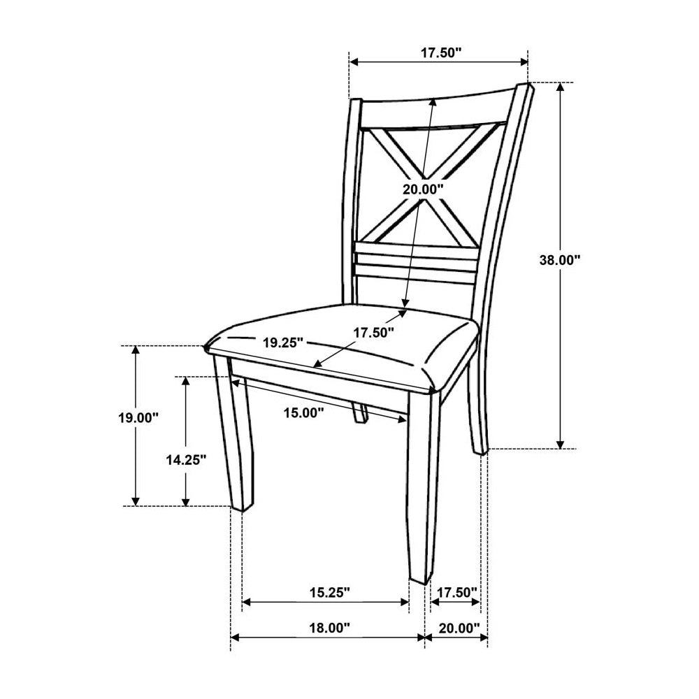 Set Of 2 Light Gray Upholstered Dining Chairs, White Solid Light Gray,White Dining Room Dining Chairs Cross Back Set Of 2 Mdf,Polyester