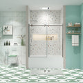 Bathtub Shower Door, Sliding Door, With 5 16