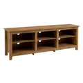 Modern Transitional 3 Shelf Open Storage 70