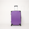 Long Holiday Luggage Set Of 3 Pieces 20.25.29 Inches Abs Hard Shell Luggage, With Password Lock Universal Wheel Lightweight Carry On Luggage Purple Abs