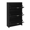 Shoe Storage Cabinet For Entryway With 3 Flip