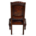 Antoinette Side Chair Set Of 2 Dark Brown Dark Brown Wood