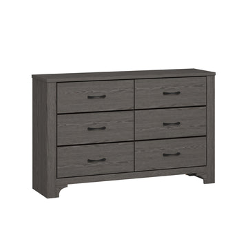 Junipe Brown 6 Drawer Dresser Brown Engineered Wood