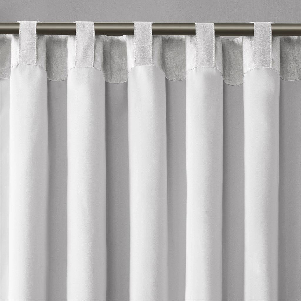 Curtain Panel White Polyester