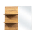 Mirror Cabinet On The Wall And The Space Saver Storage Cabinet Grey,Oak Particle Board Mdf