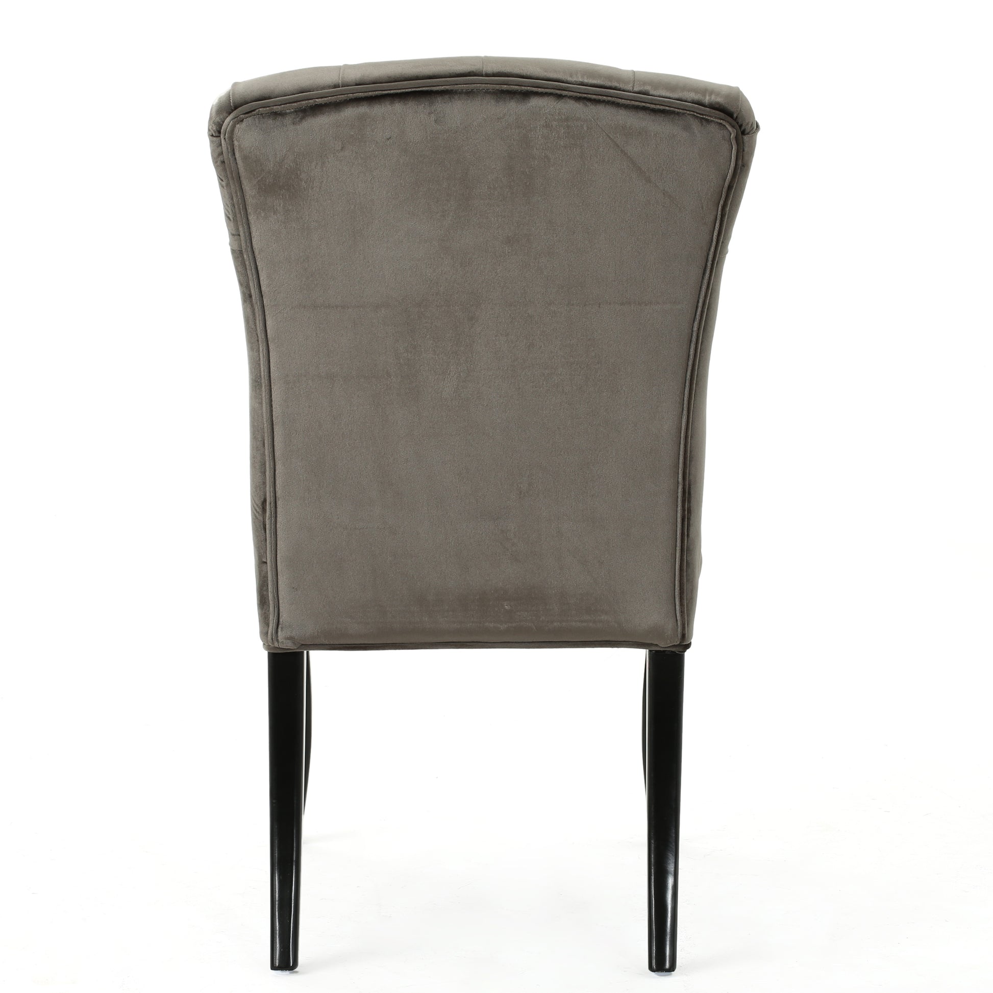 Hayden Kd Dining Chair Mp2 Set Of 2 Grey Velvet