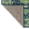 Transitional, Oriental, Medallion, Textured Loop Pile 5' X 7'6