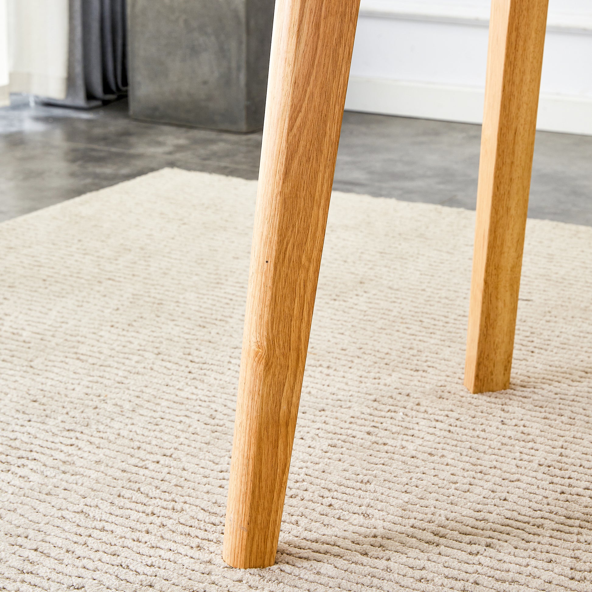 White Stone Burning Tabletop With Rubber Wooden Legs, Foldable Computer Desk, Foldable Office Desk,4 Modern Chairs Can Rotate 360 Degrees,The Seat Cushion Is Made Of Pu Material. Zd 1545Sc 003 White Sintered Stone