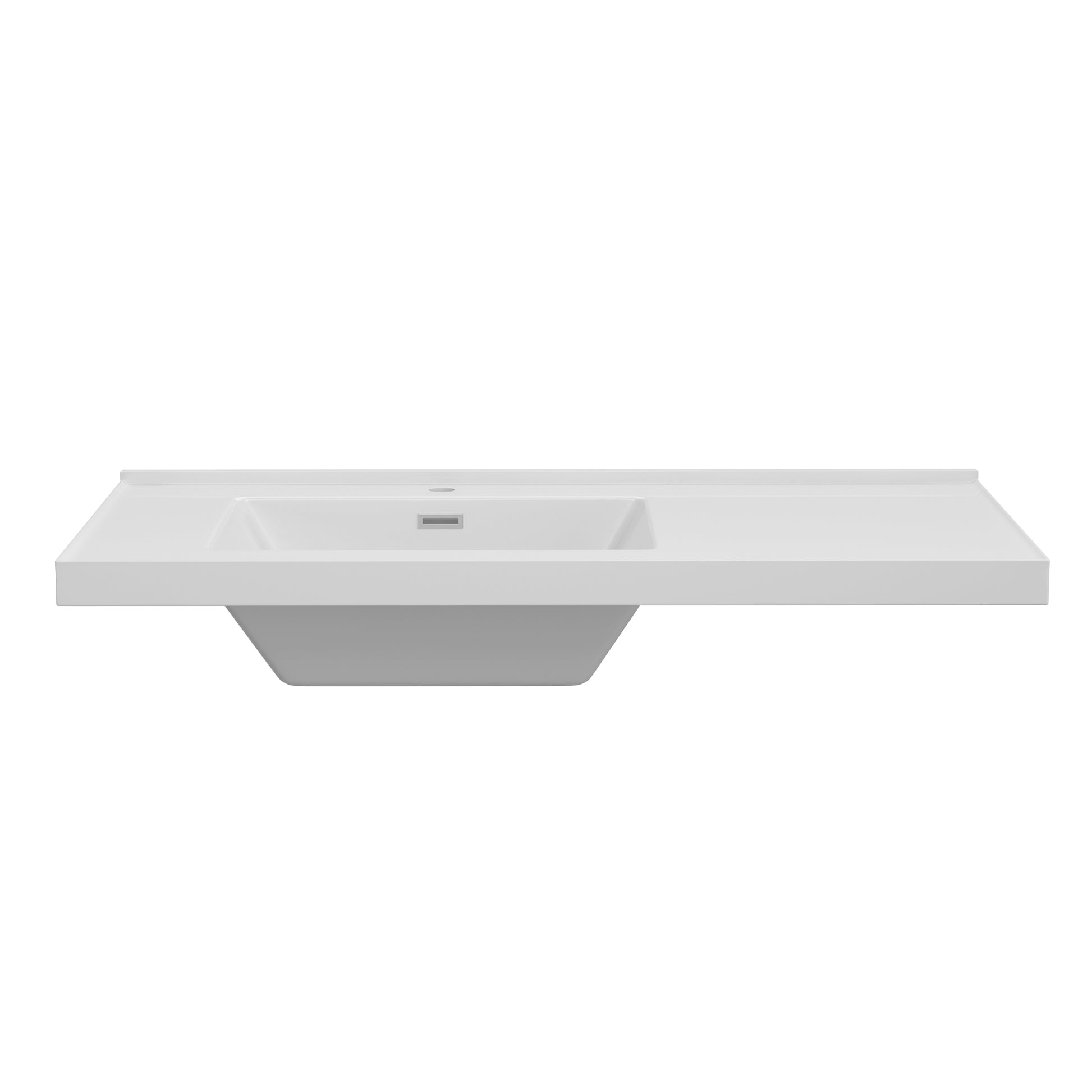 36 Inch Vanity Top Bathroom Sink Fit To 36" Cabinets In Glossy White White Bathroom Luxury,Modern Solid Surface Solid Surface