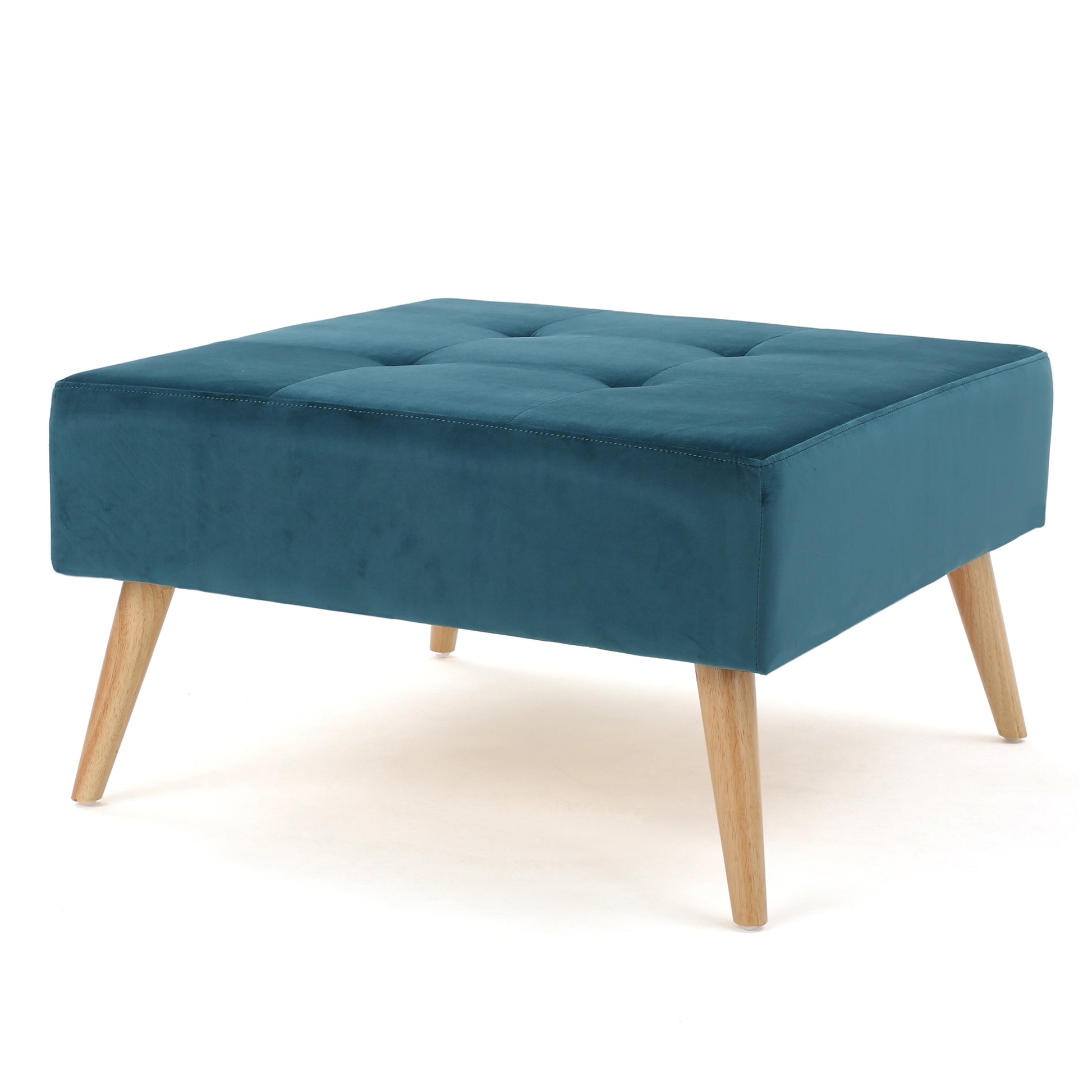 Ottoman Teal Velvet