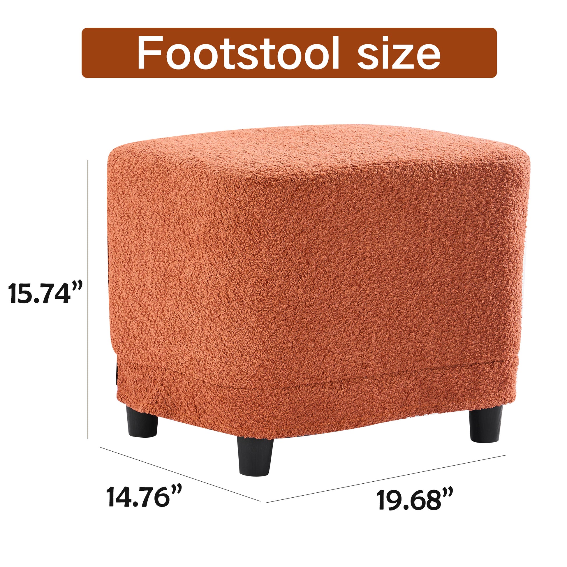 Modern Luxury Velvet Swivel Chair, 360 Swivel Comfort Round Armchair, Single Sofa Chair With Lounge Seat For Bedroom Office Reading Space, Set Of 1 ,Orange Orange Wood