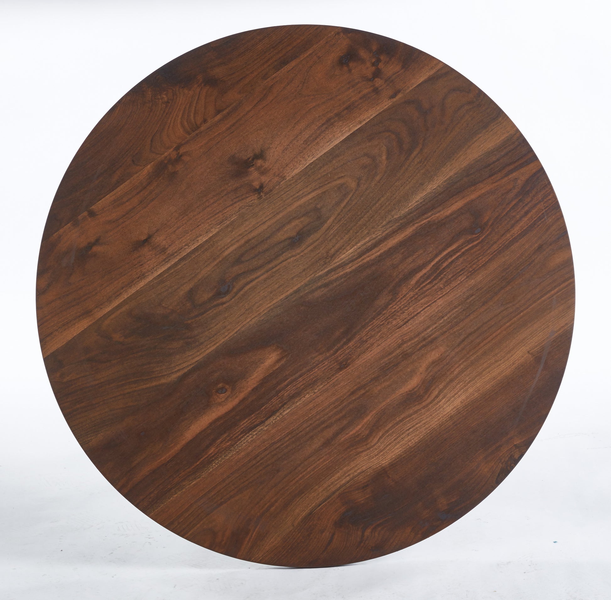 47.2Inch Round Dining Table,Office Table,Coffee Table,120X120X75Cm,Cross Leg Brown Mdf