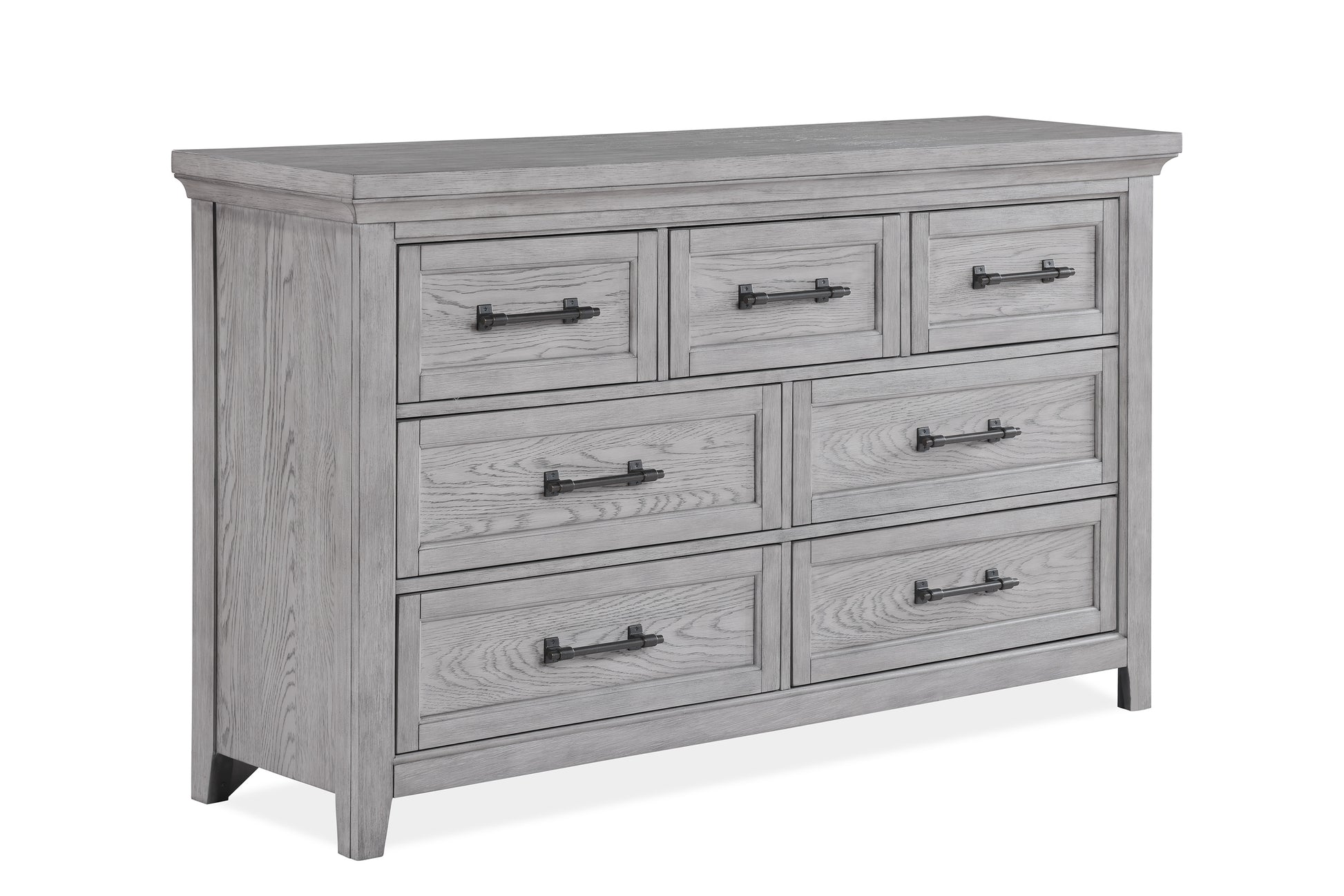 Contemporary Light Gray Finish 1Pc Dresser Wooden Bedroom Furniture Me Contemporary Light Gray Finish 1Pc Dresser Wooden Bedroom Furniture Me