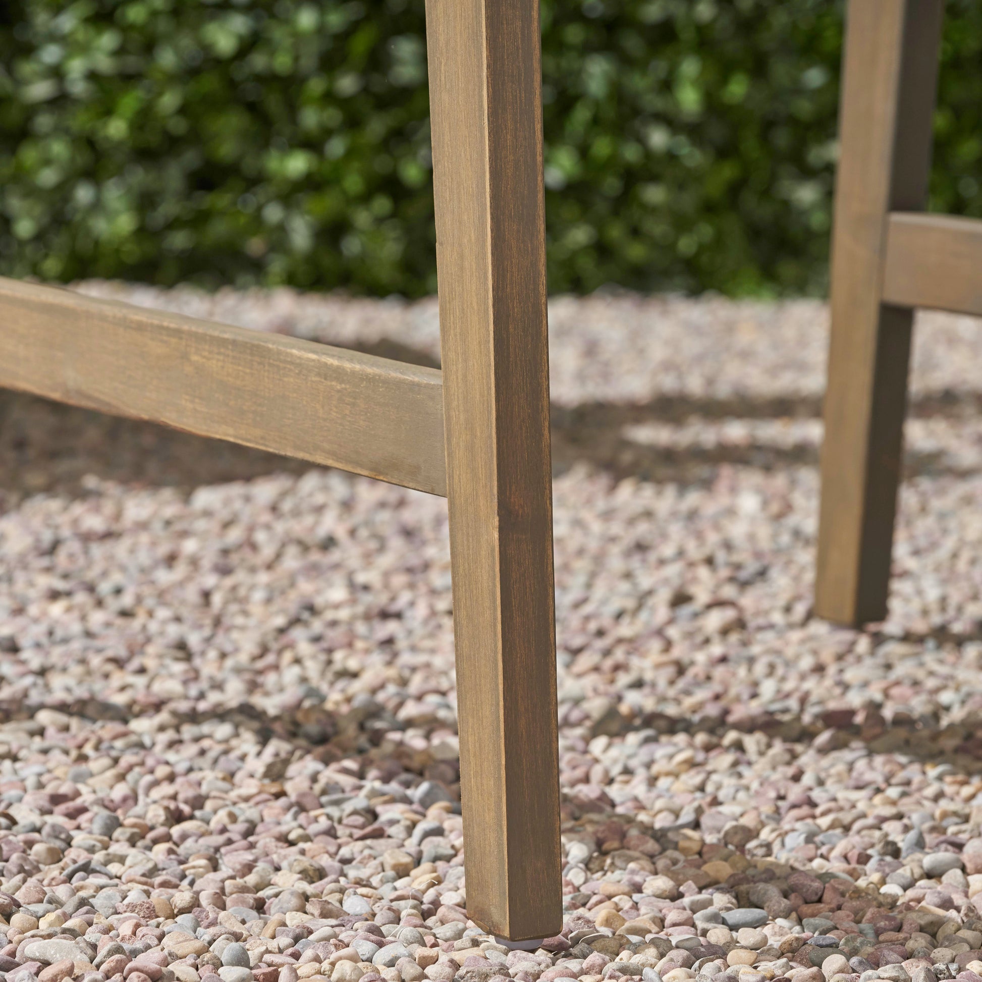 Outdoor Weather Resistant Acacia Wood Adirondack Dining Chairs Set Of 2 , Grey Finish Grey Acacia Wood