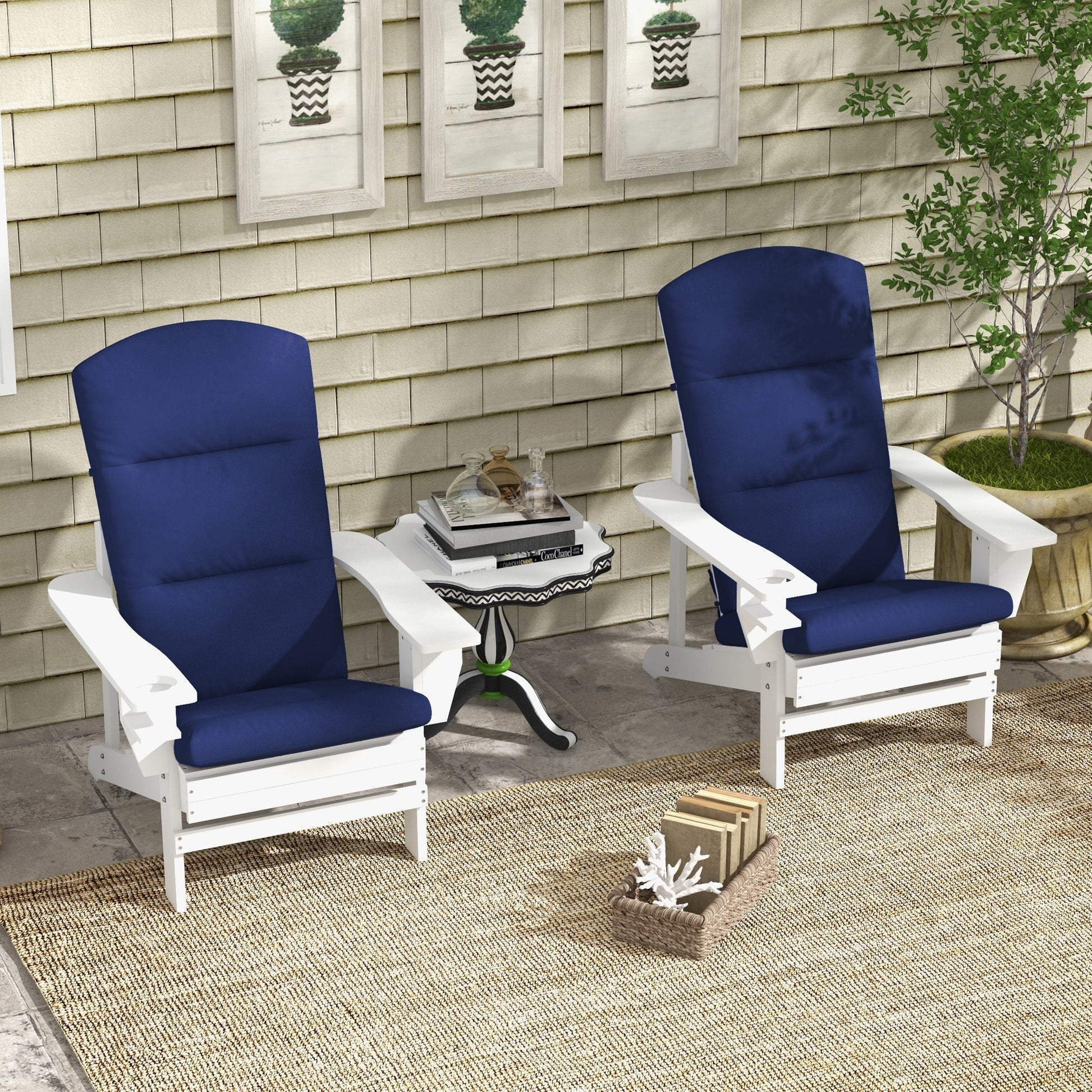 Chair Pads Outdoor Furniture Cushions Lowes Allen Roth Lowes